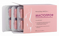 Купить мастопроф фитосбор фитол-1, капсулы 30шт бад в Семенове