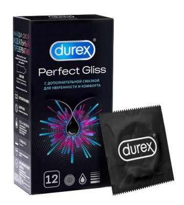 Купить durex (дюрекс) презервативы perfect gliss 12шт в Семенове