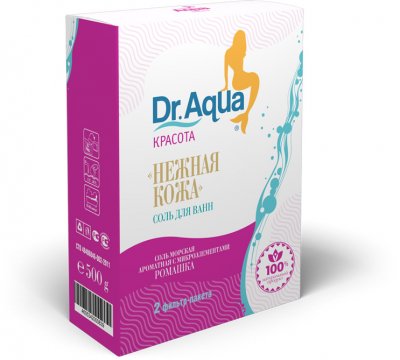 Купить доктор аква (dr.aqua) соль для ванн морская с микроэлементами ромашка, 500г в Семенове