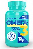 Купить ирисфарма (irispharma) омега-3 35% оптима, мини-капсулы 320мг, 60 шт бад в Семенове