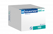 Купить тебантин, капсулы 300мг, 100 шт в Семенове