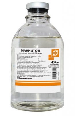 Купить маннитол, раствор для инфузий 15%, флакон 400мл, 12 шт в Семенове