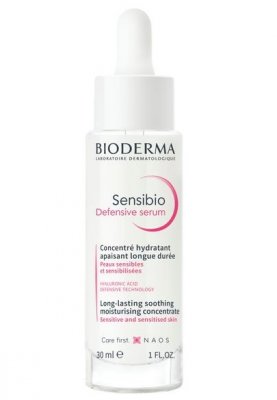 Купить bioderma sensibio defensive (биодерма сенсибио) сыворотка для чувствительной кожи лица, 30мл в Семенове