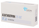 Купить азатиоприн, капсулы 25мг 42шт в Семенове