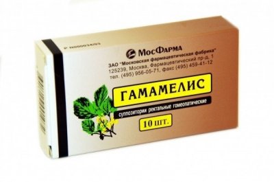Купить гамамелис, суппозитории ректальные гомеопатические, 10 шт в Семенове