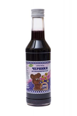 Купить сироп ягод черники витаминизированный, флакон 250мл в Семенове