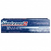 Купить blend-a-med (бленд-а-мед) зубная паста 3д вайт бережная мята, 100г в Семенове
