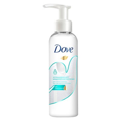 Купить dove (дав) молочко мицеллярное успокаивающее для снятия макияжа для чувствительной кожи, 120мл в Семенове