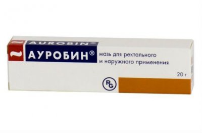 Купить ауробин, мазь для местного и наружного применения, 20г в Семенове