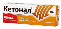 Купить кетонал, крем для наружного применения 5%, туба 100г в Семенове