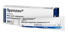 Купить протопик, мазь для наружного применения 0,1%, 30г в Семенове