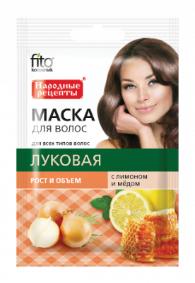Купить фитокосметик народные рецепты маска для волос луковая для роста и объема, 30мл в Семенове
