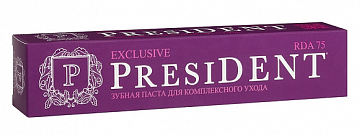 ПрезиДЕНТ (PresiDENT) зубная паста Эксклюзив, 75г