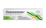 Купить левомеколь, мазь для наружного применения 40 мг/г+7,5 мг/г, 40г в Семенове