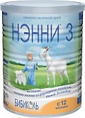 Купить нэнни 3 смесь на основе натурального козьего молока с пребиотиками с 12 месяцев, 400г в Семенове