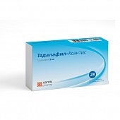 Купить тадалафил-ксантис, таблетки, покрытые пленочной оболочкой 5мг, 28шт в Семенове
