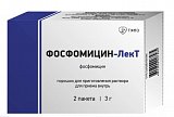 Фосфомицин-ЛекТ, порошок для приготовления раствора для приёма внутрь 3г пакетик 8г, 2 шт