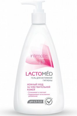 Купить lactomed (лактомед) гель для интимной гигиены для чувствительной кожи, 200мл в Семенове