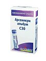 Купить арсеникум альбум с30, гомеопатический монокомпонентный препарат минерально-химического происхождения, гранулы гомеопатические 4 гр  в Семенове