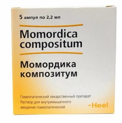 Купить момордика композитум, раствор для внутримышечного введения гомеопатический 2,2мл, ампулы 5шт в Семенове