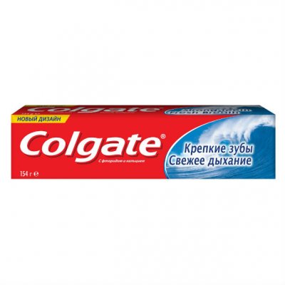 Купить колгейт (colgate) зубная паста крепкие зубы свежее дыхание, 100мл в Семенове