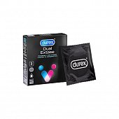 Купить durex (дюрекс) презервативы dual extase 3шт в Семенове