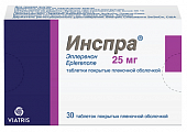 Купить инспра, таблетки, покрытые пленочной оболочкой 25мг, 30 шт в Семенове