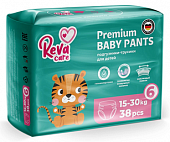 Купить reva care (рева кеа) подгузники-трусики для детей премиум, размер 6 (15-30кг), 38шт в Семенове