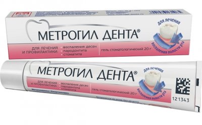 Купить метрогил дента, гель стоматологический, туба 20г в Семенове