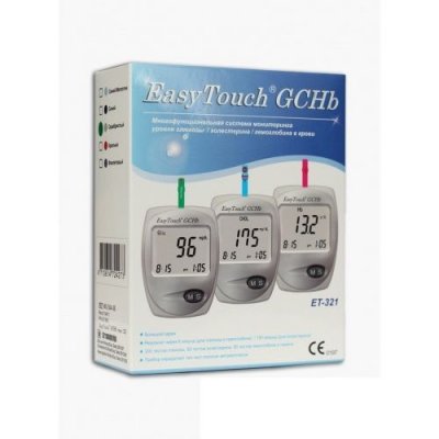 Купить easytouch (изитач), прибор для определения глюкозы, холестерина, гемоглобин в Семенове
