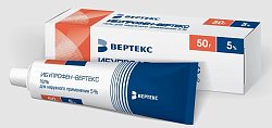 Купить ибупрофен-вертекс, гель для наружного применения 5%, 50г в Семенове