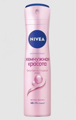 Купить nivea (нивея) дезодорант спрей жемчужная красота, 150мл в Семенове