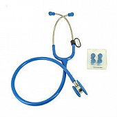 Купить стетоскоп amrus (амрус) 04-ам410 premium медицинский двухсторонний терапевтический, синий в Семенове