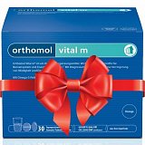 Orthomol Vital M (Ортомол Витал М), тройное саше (растворимый гранулят+капсула+таблетка), 30 шт БАД