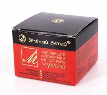 Зеленый алтай крем-филлер для лица Мумие, 50мл