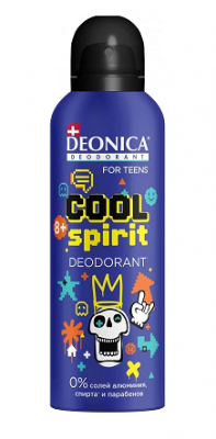 Купить deonica for teens (деоника) дезодорант cool spirit, аэрозоль 125мл в Семенове