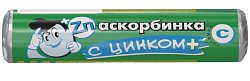 Купить аскорбинка (витамин с) с цинком таблетки массой 3 г 14 шт. бад в Семенове