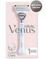 Купить gillette venus satin care (жиллет) станок для бритья+сменная кассета в Семенове