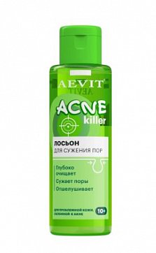 Aevit Аcnekiller лосьон для сужения пор, 100 мл