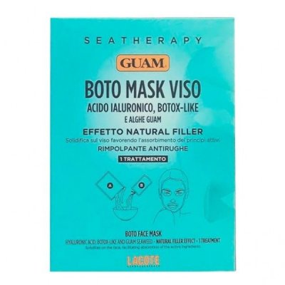 Купить гуам (guam seatherapy) маска для лица с гиалуроновой кислотой и водорослями, 3 шт в Семенове
