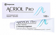 Купить акриол про, крем для местного и наружного применения 2,5%+2,5%, туба 100г в Семенове
