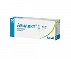 Купить азилект, таблетки 1мг, 30 шт в Семенове