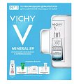 Купить vichy mineral 89 (виши) набор набор mineral 89 интенсивное увлажнение и укрепление кожи: гель-сыворотка 50 мл + мицеллярная вода 100 мл + гель очищающий 15 мл + крем для всех типов кожи 15 мл + солнцезащитный флюид spf 50+ 3 мл  в Семенове