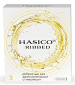 Купить hasico (хасико) презервативы ребристые 3шт в Семенове