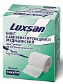 Luxsan (Люксан) бинт эластичный самофиксирующийся на хлопковой основе Люксан 6смх4м, белый