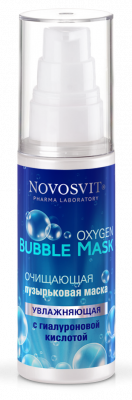 Купить новосвит oxygen bubble маска д/лица очищ пузырьк/увлаж/гиалурон 40мл в Семенове