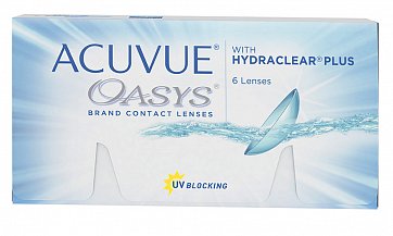 Контактные линзы Acuvue (Акувью) Oasys with Hydraclear Plus, 6 шт, -6,50 (8,4)