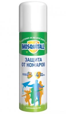 Купить mosquitall (москитолл) универсальная защита аэрозоль от комаров 150 мл в Семенове