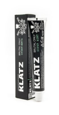 Купить klatz (клатц) зубная паста для мужчин супер-мята, 75мл в Семенове