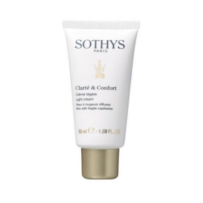 Купить sothys clarte&comfort (сотис) крем для лица легкий для чувствительной кожи, 50мл в Семенове